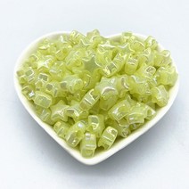 레고장식장 아크릴장식장 피규어장식장 유리장식장 새로운 50pcs 10mm AB 아크릴 색상 뾰족한 별 모양 느슨, 07 07