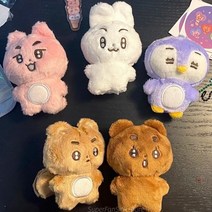 뽀바투 투바투 인형 왕바투 10CM 말랑쭌 말랑빈 뽀송밤 말랑닝 뽀송텬, 5Pcs