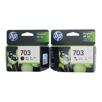 HP 703 CD887AA CD888AA 정품잉크 K209A K510A, 1개, 컬러(CD887AA)