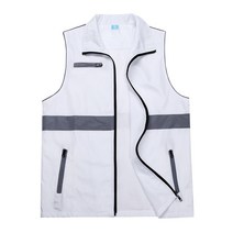 일체형 작업복 방호복 정비복 방한복 제전복 노가다 반사 안전 작업복 도로 경고 작업복, 01 White_06 XXXL