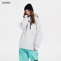 스노우보드 톨티 보드복 스노보드 스키복 후드티 상의 보드 남자 여자 22doorek 버섯 머리 스노우 스키 복 남성과 여성 방수 10k 따뜻한