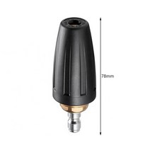 VODOOL 3600psi 고압 세척기 회전 터보 노즐 스프레이 팁 360 회전 터보 노즐 스프레이 어 와셔 액세서리, 01 025