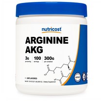 뉴트리코스트 아르기닌 AKG 300G 무맛