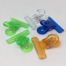 다용도 실험용 컬러 집게 5P 사무용품 학용품 문구용 클립집게 서류 정리 문서 클립