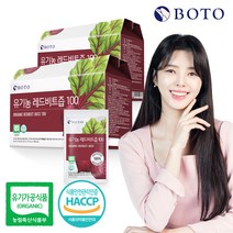 보뚜 유기농 레드비트즙 100, 90ml, 60개입