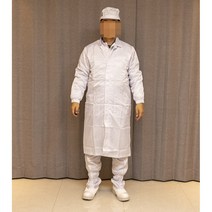 제전복 방진복 무진복 제전가운( 방진가운 무진가운)흰색 파란색, 4XL, 흰색