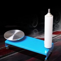 파렛트 랩핑기 수동 머신 핸드 업소용 돌림판 스트레치 방부제, 플래그쉽, 70kg 30cm 알루미늄 플레이트 업그레이드