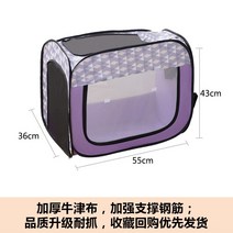 에어샤워 펫드라이룸 반려견 반려묘 드라이룸 펫샤워 가정용 살균소독 노핸즈 털뽕, 라지 플러스-퍼플(12kg이내)개