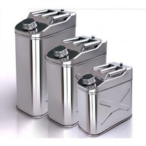 스테인리스 휘발유통 연료통 기름통 캠핑 연료통, TYPE6-10L, 1개