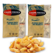 팜프리츠 점보 웨지 8컷 (반달감자) 2kg(2봉)
