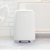 블리바 기저귀 냄새 차단 항균 디자인 휴지통 + 리필백 3팩 패키지, 아이보리 화이트