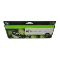 HP 정품잉크 Officejet Pro X476dn 노랑 (No.971XL), 1개
