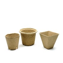 종이 펄프 화분 포트 육묘컵 삽목상자 10개 사각 8cm 종이 펄프 화분 포트 육묘컵 삽목상자 10개, 본상품선택