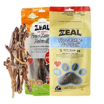 ZEAL 송아지 갈비뼈 125g 대형견 뼈 간식 뉴질랜드 천연간식