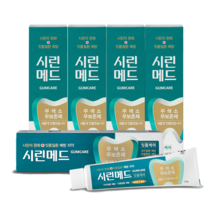부광약품 시린메드 검케어 민트 치약 125g, 5EA