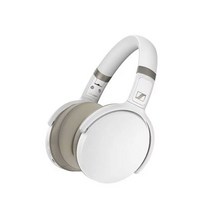 젠하이저 와이어리스 블루투스 노이즈 캔슬링 헤드폰 HD450BT, 화이트