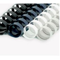 제본 플라스틱링 교재 제본링 28mm 50개입, 흰색