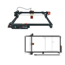 OrturLU2-10A 레이저 조각기 5.5-10W 출력 고정밀 다이오드 CNC 커터 DIY 프린터 목재 라우터 라이트번, [03] SF 400X800MM