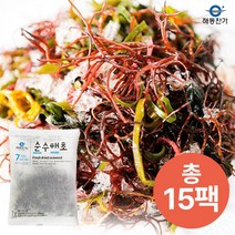 eTV [색색해초] 국내산 9가지 하루 해초 샐러드 7g x 16봉, 1