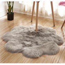 양모 플라워 러그 꽃모양 카페트 인테리어 매화카페트