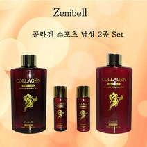 제니벨 스포츠 포맨 콜라겐 남성2종세트 주름개선, 1개