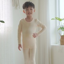 베이비누리 히트택 발열내의 상하세트