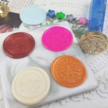 실링왁스 인장 스탬프 헤드 시리즈 5, 민들레 (3cm)
