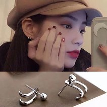 인스 스타일 걸스는 심플하고 니치하고 젠틀한 여름 만능 귀걸이 고가의 새로운 귀걸이
