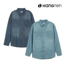 [행텐] 남성 투 포켓 데님 셔츠-BI9R072020410