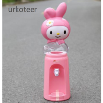 urkoteer귀여운 캐릭터 물통 탁상용정수기 키티 마이멜로디 도라에몽 텀블러 사무실 책상 조카 선물, .ml, 블루 징글 1