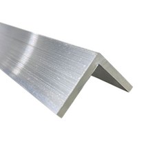 철탑 알루미늄 90도 형강 앵글 1m 직각앵글 찬넬 조립선반 평철 철판, 25x25(3T)