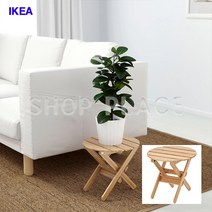 이케아온라인몰 VILDAPEL 인테리어소품 화방용품 화분 받침대, 대나무