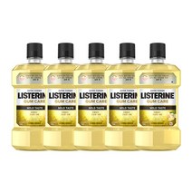 리스테린 검케어 마일드 구강청결제, 750ml, 5개