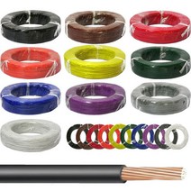 리드와이어 UL1015 AWG14 1롤 305M /연선 리더와이어, 색상선택, OR