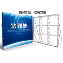 트러스 포토존 접이식 전시 부스 행사장 스크린 4~5m, 합금3x2격자2.3x1.55m프레임케이블타이