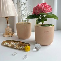 ENVIE CASA 동그리 토분, 19 cm, 1개