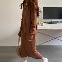 오노마 오노마 ONM 니트 카라 원피스 편한 옷차림 데일리룩 롱원피스 (7961531)