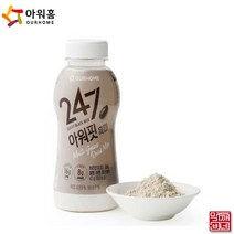 [먹깨비네] 아워홈 아워핏흑미43gx34개 간편한식사대용식 보틀형 한박스, 34개, 43g