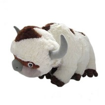 SanBeans Avatar Aang 마지막 Airbender 플러시 장난감 아바타 Appa Plushie 박제 영화 & amp;TV(White), White