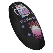 전기자전거 시트 커버 배터리 신 국표 전동차 앉다 안장 여름 레쉬 배기 통용, S사이즈 곰돌이