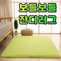 잔디러그 여름 카페트 러그 거실매트