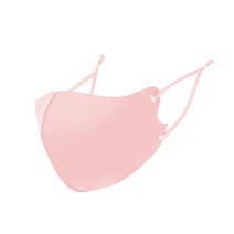 듀웨이 새부리형 쿨마스크 연예인 빨아쓰는 숨쉬기편한 다회용 끈조절 쿨원단 UV차단 비말 대형 핑크 2매