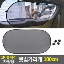 [미쓰미쓰]1P 흡착식 차량용 햇빛 가리개 100cm 썬바이저 차단기 자외선 암막 차양막/특/가/세/일, 상세페이지 참조, 상세페이지 참조, 상세페이지 참조