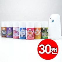 아로마에어 향캔 방향제 자동분사형 뿌리는 스프레이 리필 사무실 병원 학원 7가지 향기 대량구매, 280ml, 30캔, 스윗라벤더