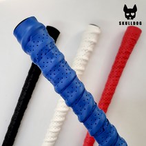 스컬독 골프 논슬립 그립 미끄럼방지 그립테이프 그립교체 테니스 배드민턴 스쿼시 탁구 라켓, 논슬립 그립테이프 화이트