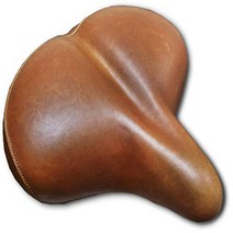 VELO Oversized 11 Synthetic Leather Beach Cruiser Bicycle Comfort Bike Seat Brown, 1