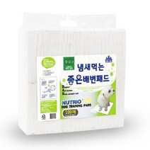 뉴트리오 냄새먹는 좋은 배변패드 레몬향 100매입, 1개