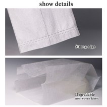생분해 성 짠것이 아닌 직물 종묘장 식물 성장 가방 묘목 재배자 심기 냄비 정원 환기, 07 9x12cm (100pcs), 07 9x12cm (100pcs)