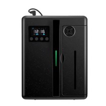 아로마 디퓨저 공기 오일 160ml 전기 향수 기계 타이머 순수 에센셜 기계 홈 오피스, 협력사, 검은 색, 영국