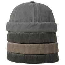 여자모자 캐주얼 워싱 비니 남성 트렌드 와치캡 모자